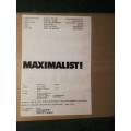 MAXIMILIST! - VG+/EX