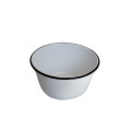 White Enamel Bowl Large