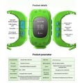 OLED M01 Kids GPS Bluetooth Smart Watch - Pink
