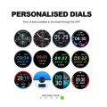F22 Smart Watch Fitness Tracker - Deep Dark Green