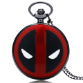 Deadpool Pocket Watch With Necklace Chain