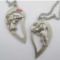 Love You Necklaces for Couples  - R49.00 for both IN STOCK SPECIAL