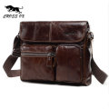 Cross Ox Genuine Leather Shoulder Messenger Bag