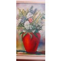 Red Vase (Helene Kruger)