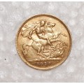 ~~~1910 Gold Half Sovereign ~~~ CRAZY LOW R1 START