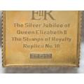 ~~~Sterling Silver 20.3g `The Stamps of Royalty` Replica No10~~~ CRAZY LOW R1 START