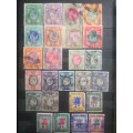 Union/South Africa.. Selection of Revenue stamps. Some high values.. See description