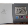GB 1990 MNH. Penny Black.Anniversary stamps & m/sheet with book as per scan