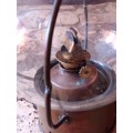 Antique Onion ships Lamp Copper with burner in original state