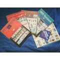 RSA stamp  commemorative Year packs x5MNH 1996 to 2000