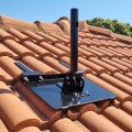 Starlink Roof Mount Base Plate + Pole