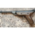 Vintage ` Luger Style ` Air pellet gun ,collectors item