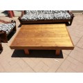 Solid Wooden 5 Seater Couch (INCL COFFEE TABLE)