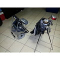 Golf Set with Bag & Cart Air Max (Collection only)