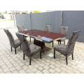 8 Seater Elegant Dining Room Suite With 6 Chairs