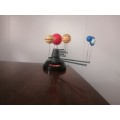 Solar system with projector