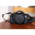 Canon EOS 600D Camera + 2 Batteries