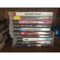 Playstation 3 w/ 2x remotes & games incl.