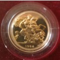 Great Britain Sovereign 1984 Proof