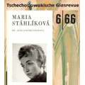 * MAGNIFICENT & VERY RARE MARIA STAHLIKOVA CZECH ART GLASS BOWL, DESIGNED FOR SKRDLOVICE IN 1960s