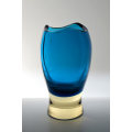 A BEAUTIFUL & RARE FIND: 'EVENING BLUE' VASE, DESIGNED BY MILAN METELAK FOR HARRACHOV GLASS IN 1958