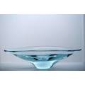 *MAGNIFICENT ICE BLUE CZECH ART GLASS BOWL, DESIGNED BY LADISLAV PALECEK IN 1974