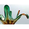 XXL SENSUAL & SENSATIONAL TOP QUALITY MURANO BOWL - MID CENTURY ART GLASS AT ITS BEST!