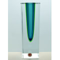 PERFECT & MAGNIFICENT CZECH ART GLASS VASE DESIGNED FOR BERANEK GLASSWORKS BY PROF JAROSLAV SVOBODA