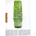 A NOVI BOR CZECH ART GLASS SCULPTURAL VASE, DESIGNED BY PAVEL HLAVA IN 1967