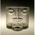 ICONIC COLLECTOR`S ITEM: CZECH ART GLASS: `MATURA`S HEAD` 1972 DESIGNED BY ALFRED MATURA (1921-1979)