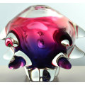 CZECH ART GLASS CHRIBSKA SCULPTURAL `SPUTNIK` DESIGN BY PROF JOSEF HOSPODKA IN THE 1960s (#363/3/12)