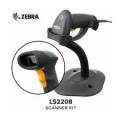 Symbol LS2208 General Purpose Handheld 1D Bi-Directional Laser Barcode Scanner, Black