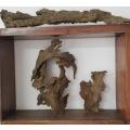 Driftwood Trio for jewellery cabinet display or craft project