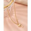 Cute Necklace - Gold Palm Tree