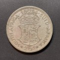 South Africa 2 1/2 Shillings 1954