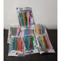 Plastic lce Cream Spoon - Pack of 250 per 1 Bid  :CLEARANCE SALE