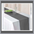 2m Black Organza Table Runners Pack of 3 CLEARANCE SALE