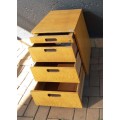 Wooden File Cabinet with 4 Drawers : CLEARANCE SALE
