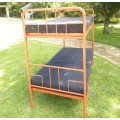 RED Bunk Bed Set Includes 2x Mattresses
