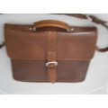 Genuine Leather Messenger /Shoulder Laptop Bag