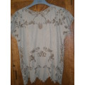Broderie Anglaise  Tunic Blouse