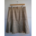 Raw Silk  Skirt .