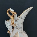 Gold Dragon Handled Porcelain Ewer