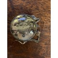 Globe shaped pocket watch