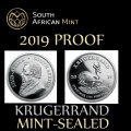 2019 Proof Silver 1oz Krugerrand