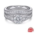 S925 Cubic Zirconia ring Size 7
