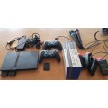 PS2 -Slimline with accessories