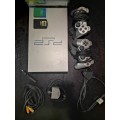 Sony Playstation 2 Silver Edition with games