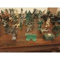 An Absolute Mass of Army Men and Accessories