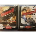 PlayStation 2 Racing Games x4 (with booklets)